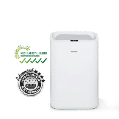 Novita ND12.8 – Silent Dehumidifier | 13 l/day capacity for hotel rooms